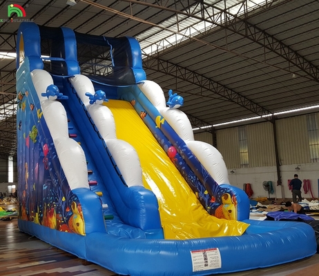 Brinquedos infláveis de desenhos animados baratos Casa de salto Slide comercial de água inflável