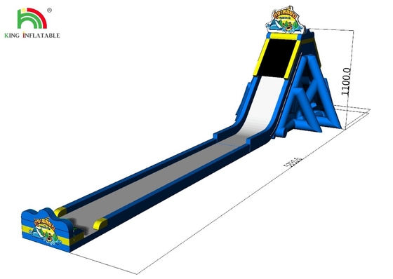 Joyful Fun Preço de fábrica Slide de água inflável longo para adultos Slide inflável grande