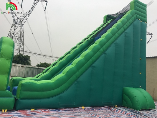 Deslizamento de água gigante inflável Deslizamento de água comercial inflável com piscina