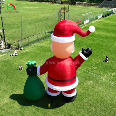20ft 26ft 33ft 40ft Natal inflável Pai Natal para jardim de jardim exterior x decoração de festa de Natal