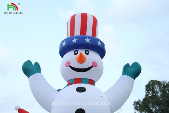 26/33FT Homem de Neve de Natal Inflável Gigante Homem de Neve Inflável com Blower para o Natal Férias Festa Interior Festa ao Ar Livre Decoração Jardim