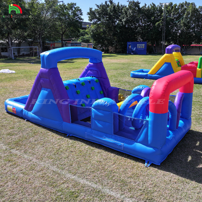 Commercial Outdoor Inflatable Bouncer Combo Bounce House Kids Party Castelo Bouncy Com Slide Ball Pit Escalada Blower Obstáculo