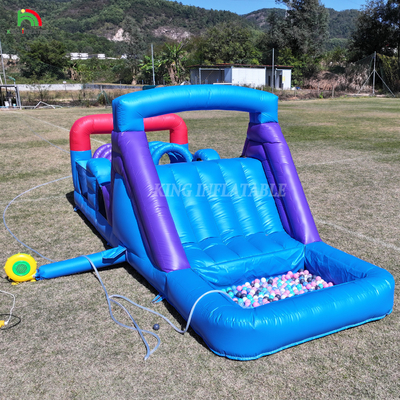 Commercial Outdoor Inflatable Bouncer Combo Bounce House Kids Party Castelo Bouncy Com Slide Ball Pit Escalada Blower Obstáculo