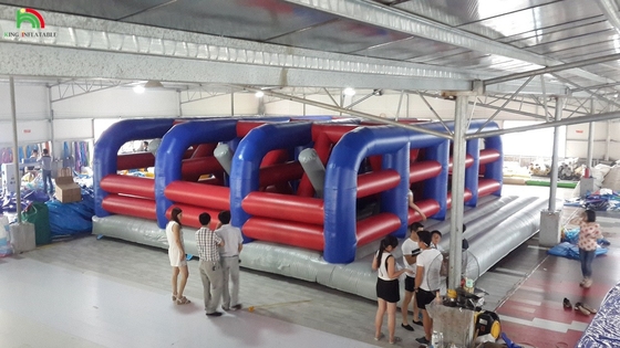 Curso de obstáculos inflável Combo Bouncer Jumping Castle Bounce House