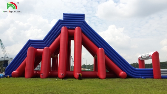 5k Large Inflatable Venue Obstáculo Course para crianças e adultos