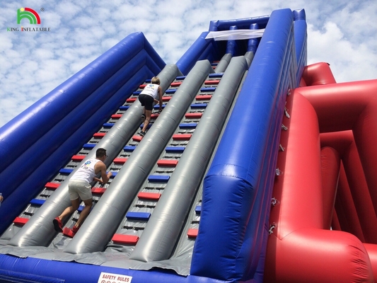 5k Large Inflatable Venue Obstáculo Course para crianças e adultos