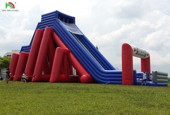 5k Large Inflatable Venue Obstáculo Course para crianças e adultos