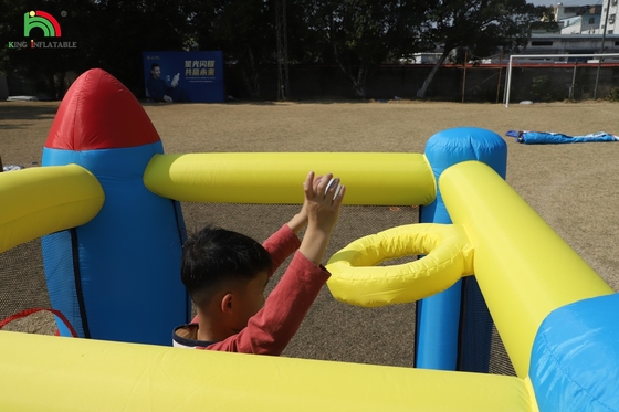 Festa Indoor Outdoor Inflável Bounce House Pequeno Bounce House Combo Com Bola Pit Slide Basket Trampoline