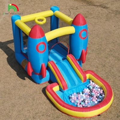 Festa Indoor Outdoor Inflável Bounce House Pequeno Bounce House Combo Com Bola Pit Slide Basket Trampoline