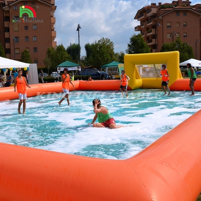 Fábrica personalizada de PVC inflável Campo de Futebol inflável Campo de Futebol inflável para jogo de esportes ao ar livre