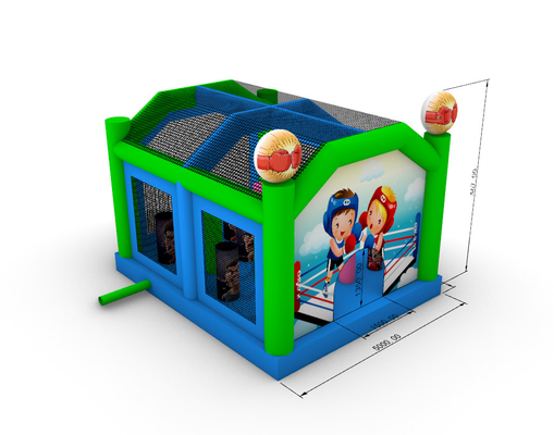 Arena de Combate Inflável Adultos Crianças Trampolim Parque Gladiador Inflável Jogo de Batalha Joust Bounce Castle
