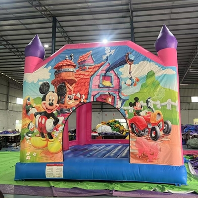Commercial inflável Bouncer House Mickey Mouse inflável Jump Bouncy Castle Bounce House para crianças adultos festa