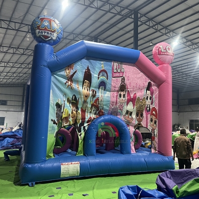 Commercial Inflatable Bounce House Castle Combo Inflatable Bouncy Jumping Castle com trampolim de obstáculos