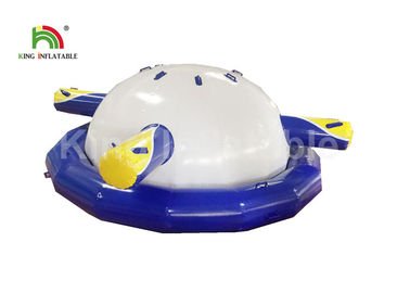 calor de escalada inflável do brinquedo do barco da água do UFO de encerado do PVC de 0.9mm - GV selado EN71