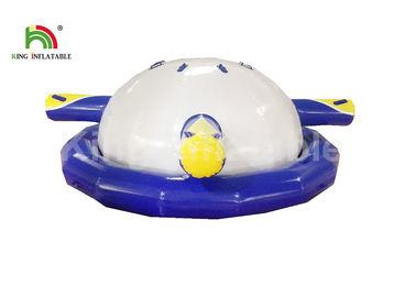 calor de escalada inflável do brinquedo do barco da água do UFO de encerado do PVC de 0.9mm - GV selado EN71
