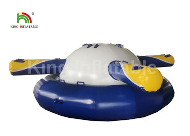calor de escalada inflável do brinquedo do barco da água do UFO de encerado do PVC de 0.9mm - GV selado EN71