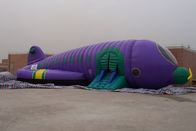 Tipo inflável do castelo da casa do salto do avião do PVC 12m para o arrendamento