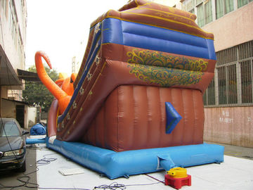 Associações infláveis da cidade do divertimento das crianças, casa Bouncy das ligações em ponte infláveis