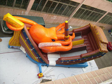 Associações infláveis da cidade do divertimento das crianças, casa Bouncy das ligações em ponte infláveis