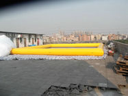 PVC exterior acima das piscinas infláveis da terra para o parque da água do divertimento