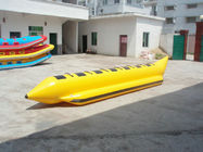 Única linha 7 barco de banana inflável da pessoa para o entretenimento exterior no mar