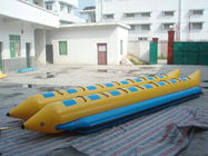 Única linha 7 barco de banana inflável da pessoa para o entretenimento exterior no mar
