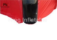 Barraca inflável preta e vermelha hermética do evento para anunciar/exposição/turista
