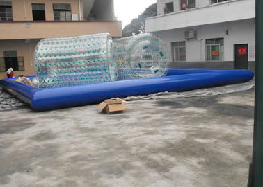 Piscinas infláveis comerciais com o encerado do PVC das bolas 0.9mm do rolo da água e da água
