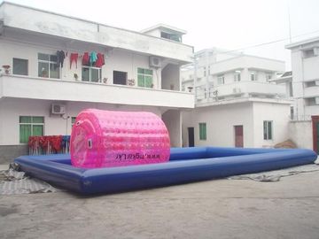 Piscinas infláveis comerciais com o encerado do PVC das bolas 0.9mm do rolo da água e da água