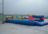 Curso de obstáculo inflável da categoria durável de Commerical, brinquedo inflável do parque de diversões do PVC
