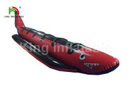 Barcos de pesca com mosca infláveis do tubarão vermelho, jangada hermética da explosão do PVC do homem do sistema 6