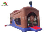 Castelo de salto inflável das crianças, trampolins infláveis comerciais do PVC de 0.55mm