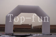 O casamento inflável branco arqueia/arco personalizado fábrica/grande arco inflável da entrada