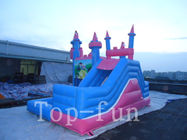 Crianças internas ou casa exterior da princesa Comercial Inflatables Bouncy Castelo para o aluguer