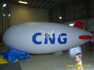 Balão inflável da propaganda 6 medidores de PVC inflável longo do dirigível 0.2mm do hélio