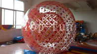 bola zorbing inflável transparente popular do diâmetro de 3m com plástico do PVC de 1.0mm