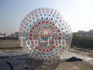 Bola inflável do PVC Zorb do divertimento exterior da água/bola de rolamento humana para a grama ou a praia