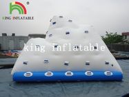 Calor branco - iceberg impresso selado brinca da água/PVC logotipo inflável para o divertimento
