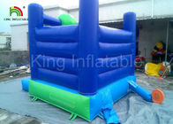 Castelos Bouncy infláveis, castelos de salto do PVC da casa/azul comercial da explosão para crianças