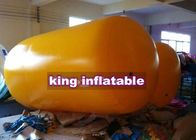 diâmetro de 2m ou uso inflável amarelo personalizado do parque da água da gota do cilindro brinca da água/PVC