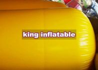 diâmetro de 2m ou uso inflável amarelo personalizado do parque da água da gota do cilindro brinca da água/PVC