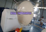 Do globo claro da neve do CE barraca inflável exterior da bolha para a mostra da exposição