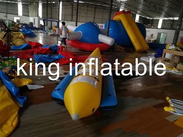 Barcos infláveis do pontão da pesca com mosca do mar para preço do barco de encerado/banana do PVC das crianças e do adulto 0.9mm