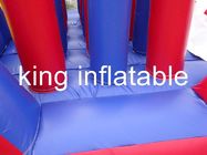 Curso de obstáculo inflável exterior das crianças gigantes infláveis do PVC do parque de diversões