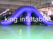 Corrediças de água infláveis exteriores impermeáveis, PVC comercial da corrediça 0.9mm da associação de água