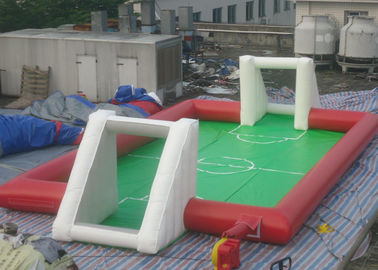 Jogos dos esportes do futebol de Standar/material desportivo infláveis campo de futebol com para divertimento da família
