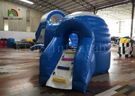 Adult Outdoor Inflatable Water Parks , Pool Obstacle Course Play Equipment