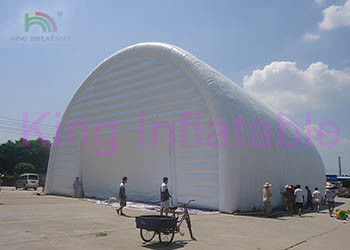 Barraca inflável do evento de encerado revestido do PVC de Plato com o ventilador do CE para o armazém