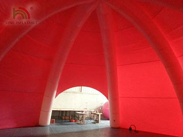 Barraca inflável cor-de-rosa do evento para a barraca de acampamento da promoção/explosão