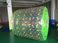 Brinquedo inflável da água engraçada comercial do PVC/TPU/rolo de passeio água transparente